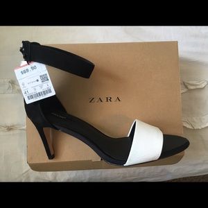Color block Zara heels. Size 10. Brand new w/ tag