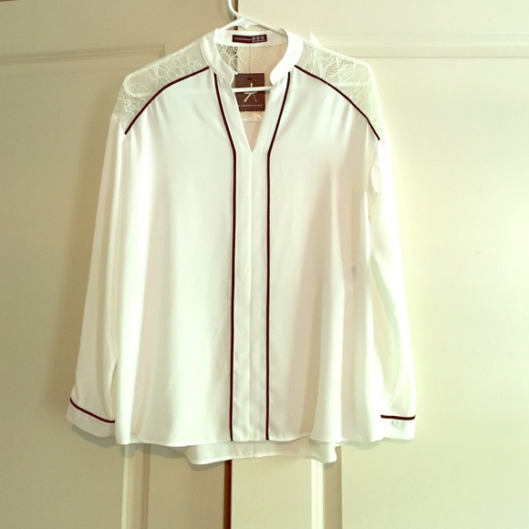 White dressy Blouse
