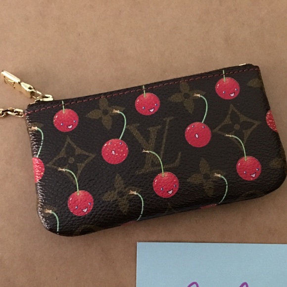 Authentic Louis Vuitton Cerises key cles pouch - Picture 1 of 4