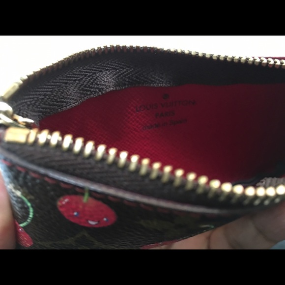 Authentic Louis Vuitton Cerises key cles pouch - Picture 4 of 4