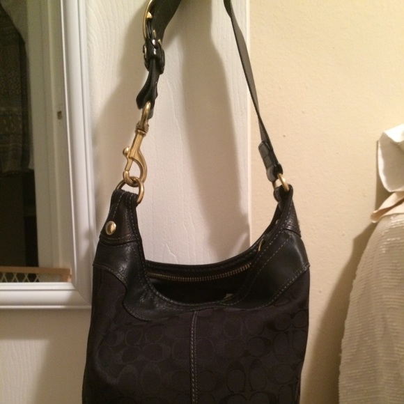 Coach black bucket bag - Picture 1 of 4