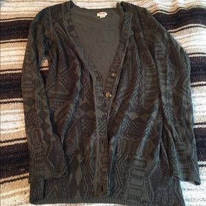 Patterned Cardigan