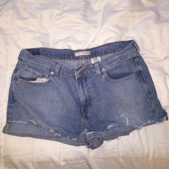 Levi's denim shorts