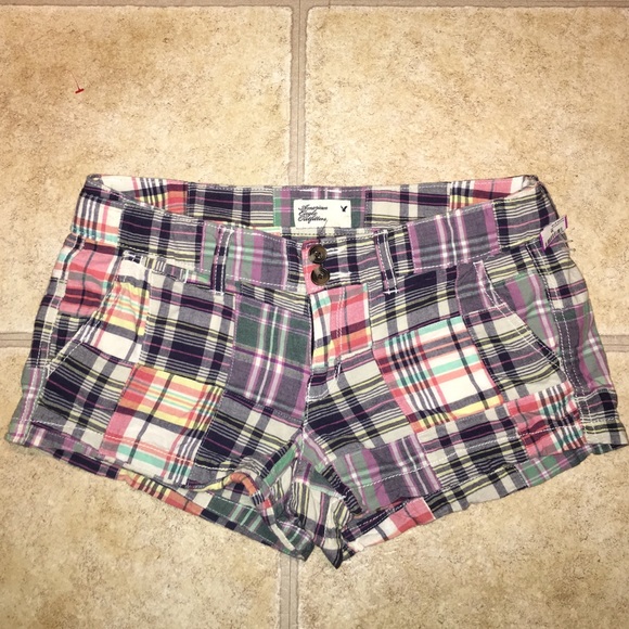 Plaid Shorts American Eagle Outfitters