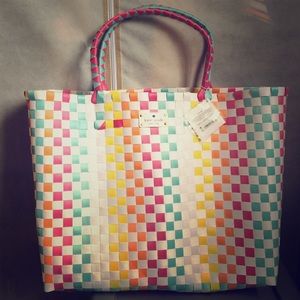 Kate Spade colorful tote. 🌸🌼🍁🌻