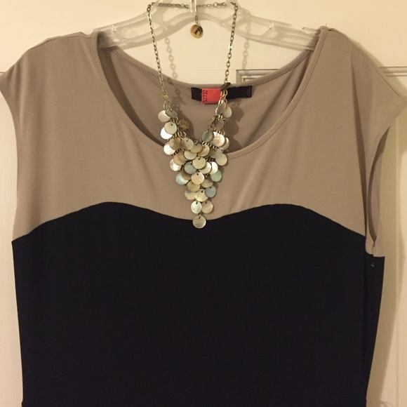 Black and Tan Limited Dress