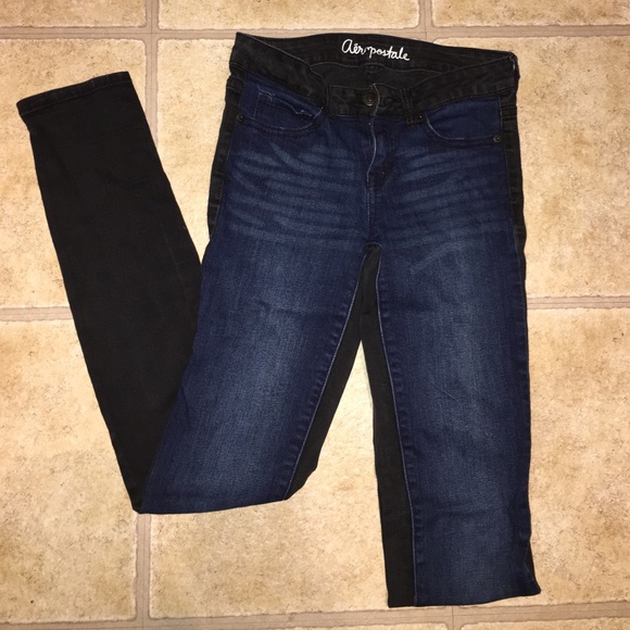 Two toned Skinny Jeans