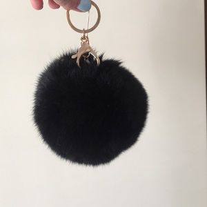Puff Ball Keychain