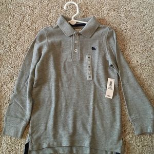 4T Toddler long sleeve polo