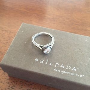 Silpada Cubic Zirconia Ring