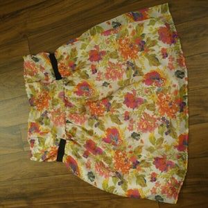 *SALE* Floral Strapless Dress