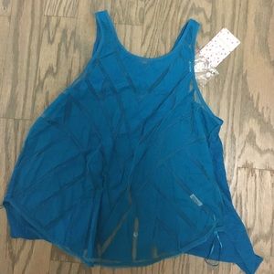 Free People Deep Turquoise  tank top *reserved*