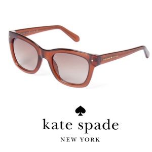NIB Kate Spade Kisha Wayfarer Frame Sunglasses