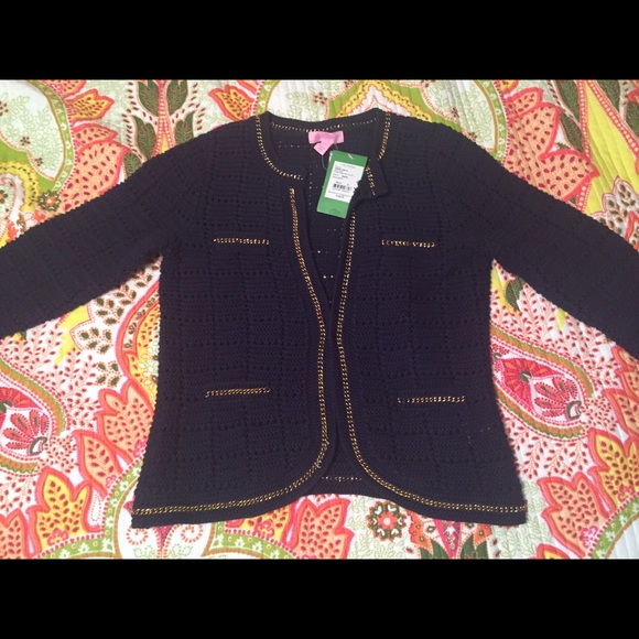Lily Pulitzer sweater jacket
