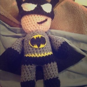 Crocheted batman