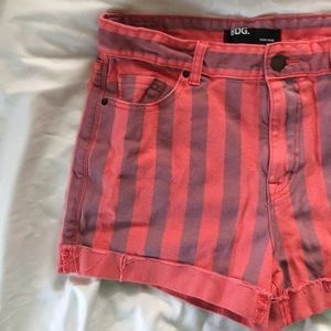 BDG Striped Shorts