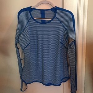 SOLD.   Lululemon long sleeve reversible top
