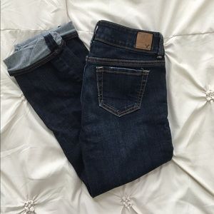 American Eagle Stretch Capri Cropped Jeans