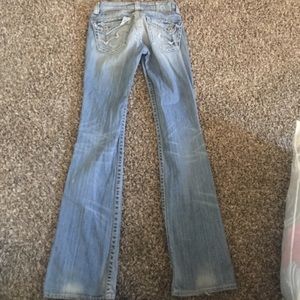 Big Star light blue jeans. Size 26 XL.