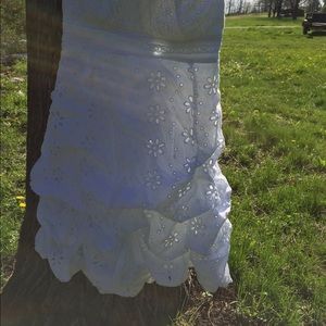 Strapless dress size 13 (Lg)