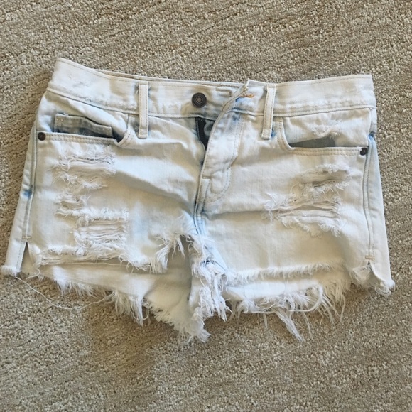 Denim acid wash shorts! - Picture 1 of 2