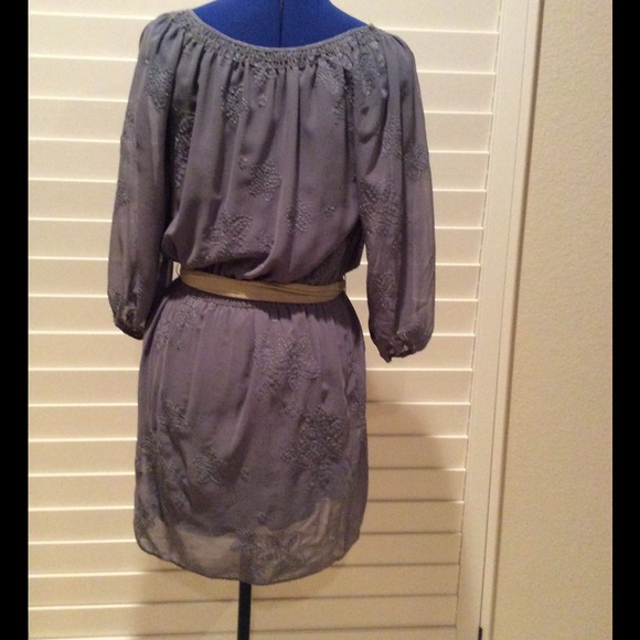 Gray/olive dress/tunic - Picture 2 of 4