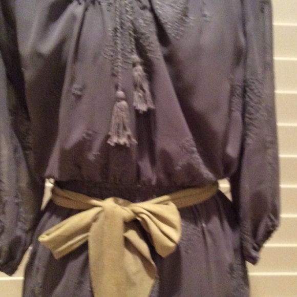 Gray/olive dress/tunic - Picture 3 of 4