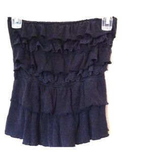 Strapless Abercrombie and Fitch top