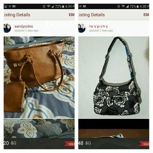 Charming charlie handbag and jujube diaper bag