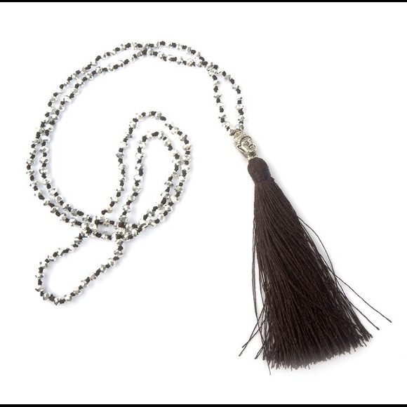 Bohemian Buddha Tassel Necklace