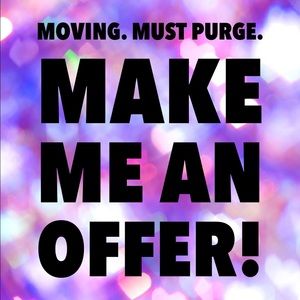 I accept most reasonable offers!