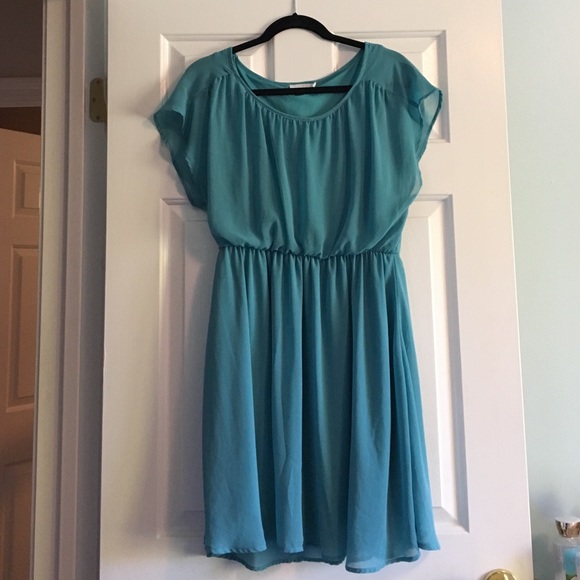 Turquoise Dress