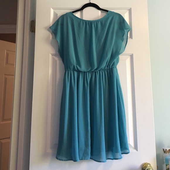 Turquoise Dress - Picture 2 of 2