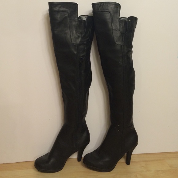 NWOT sexy knee high, high heel boots