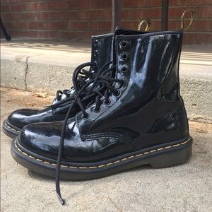 Dr Marten's 1460 Patent Boots