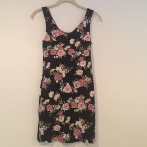 Floral bodycon dress