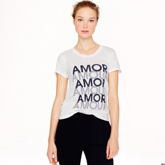 J.Crew 'Amour Tee' - Picture 2 of 4