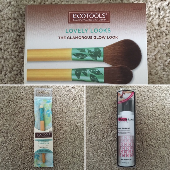NEW ecotools brush and cleanser bundle - Picture 1 of 4