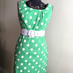 Polka dot sun dress