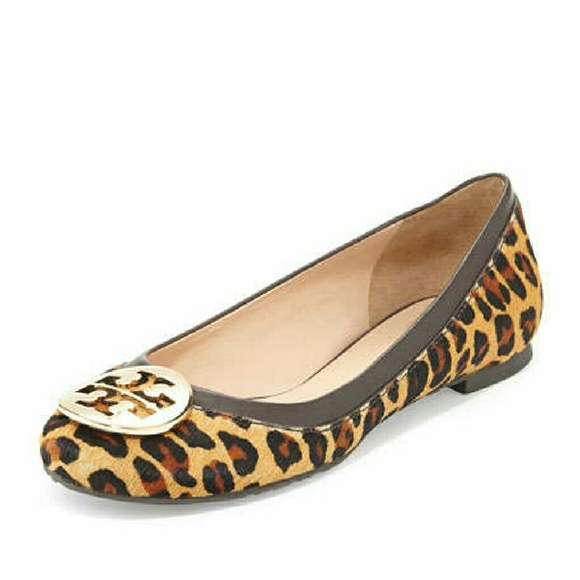 Tory Burch Shoes - HP! Tory Burch Reva Flats - Leopard NEW IN BOX!