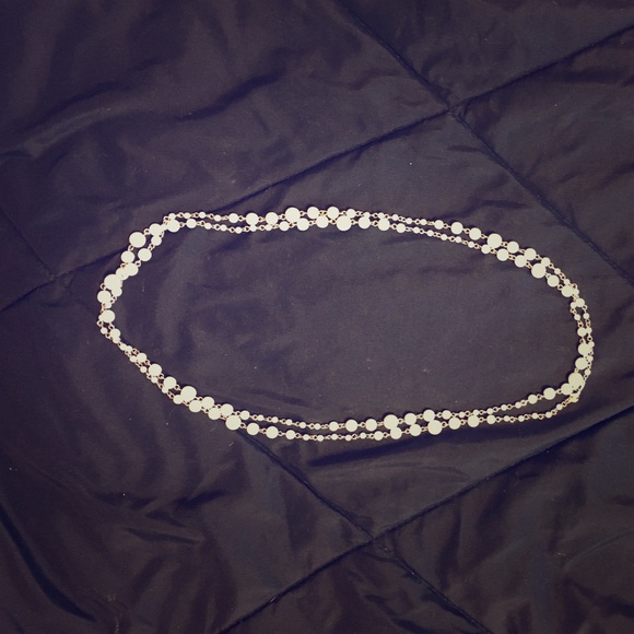 ❄️ faux pearl necklace