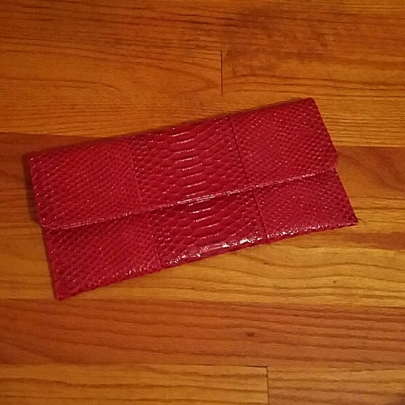 FINAL PRICE:  Red clutch