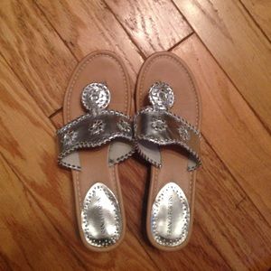 Silver Sandals