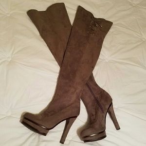 NWOT JLo Lisette over-the-knee boots