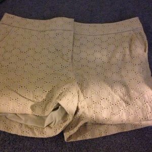 tan shorts