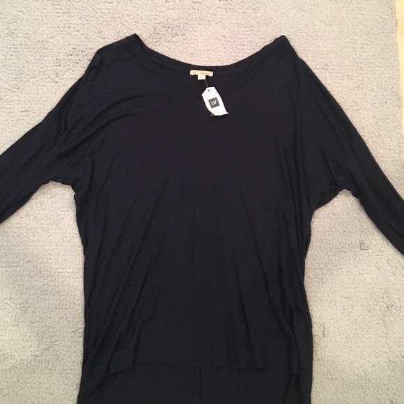 Long sleeve navy shirt