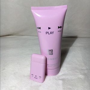 Givenchy "PLAY" lotion and travel perfume