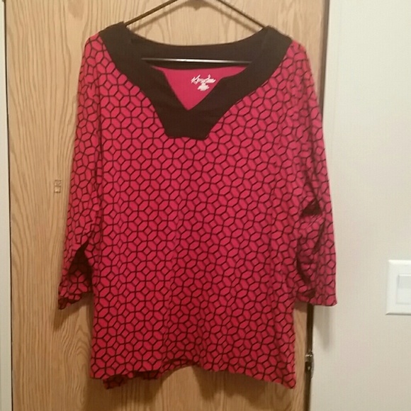 《5/16》3/4 sleeve cotton top