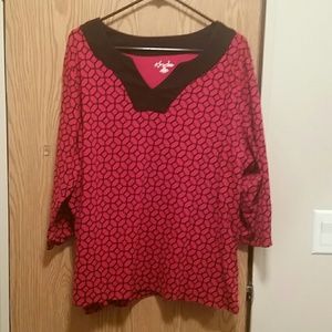 《5/16》3/4 sleeve cotton top