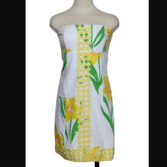 Lilly Pulitzer Strapless Dress